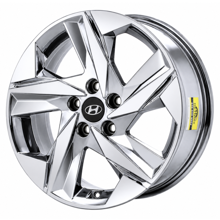 Hyundai Elantra Wheel Rim PVD Bright Chrome 71003 Stock Factory OEM Replacement