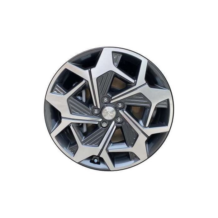 Hyundai Elantra Wheel Rim Machined Grey 70901 Stock Factory OEM Replacement