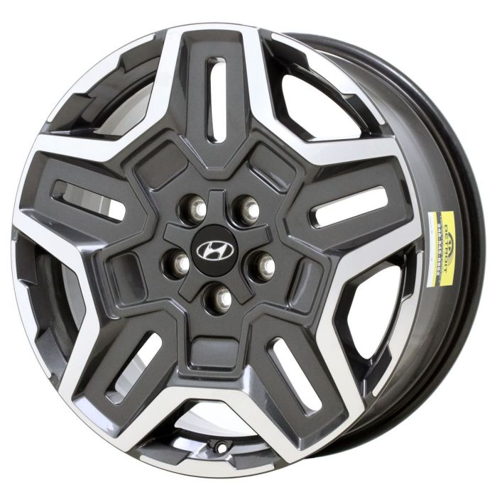 Hyundai Sante Fe Wheel Rim Machined Grey 71007 Stock Factory OEM Replacement