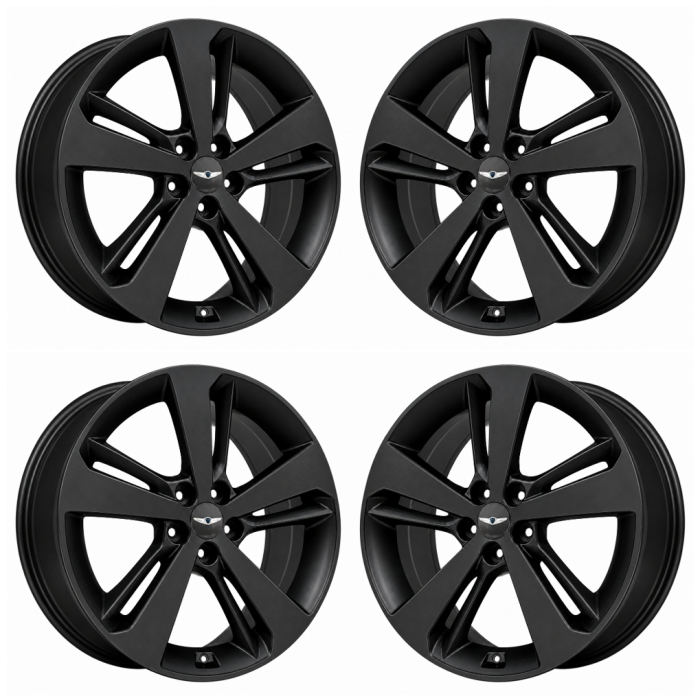 Genesis GV80 Exchange Wheels Set of 4-Exchange Rims Set of 4 Satin Black 71024