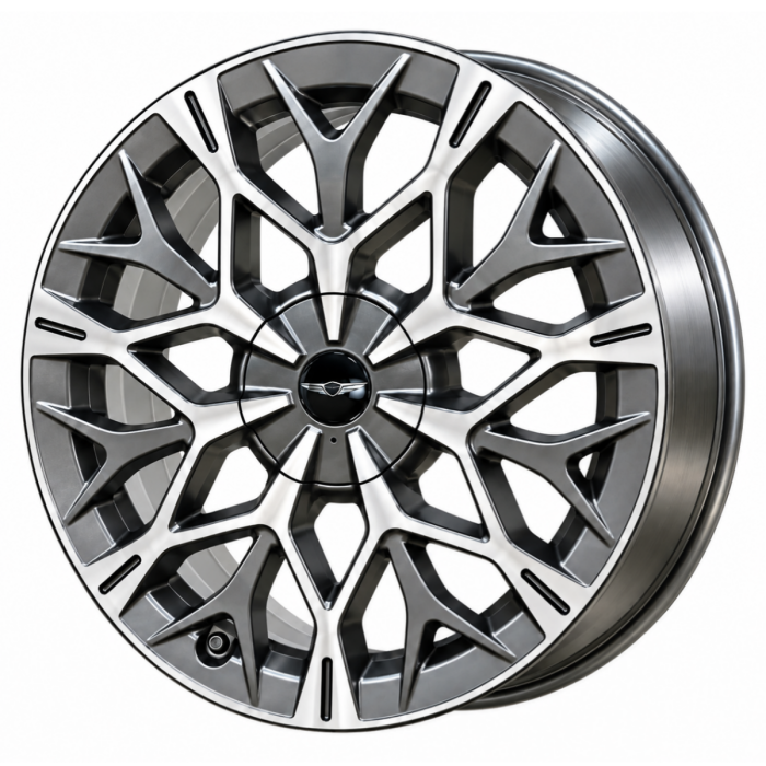 Genesis G90 Wheel Rim Machined Grey 71052 (F) Stock Factory OEM Replacement