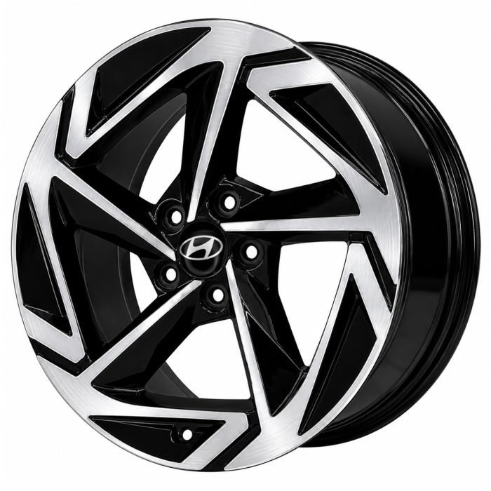 Hyundai Sonata Wheel Rim Machined Black 71115 Stock Factory OEM Replacement