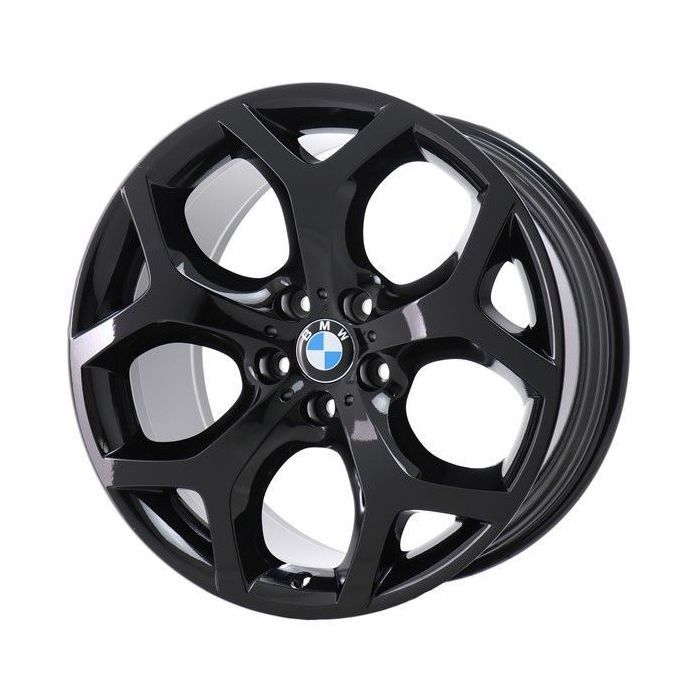 BMW X5 Wheel Rim Gloss Black 71177 (F) Stock Factory OEM Replacement