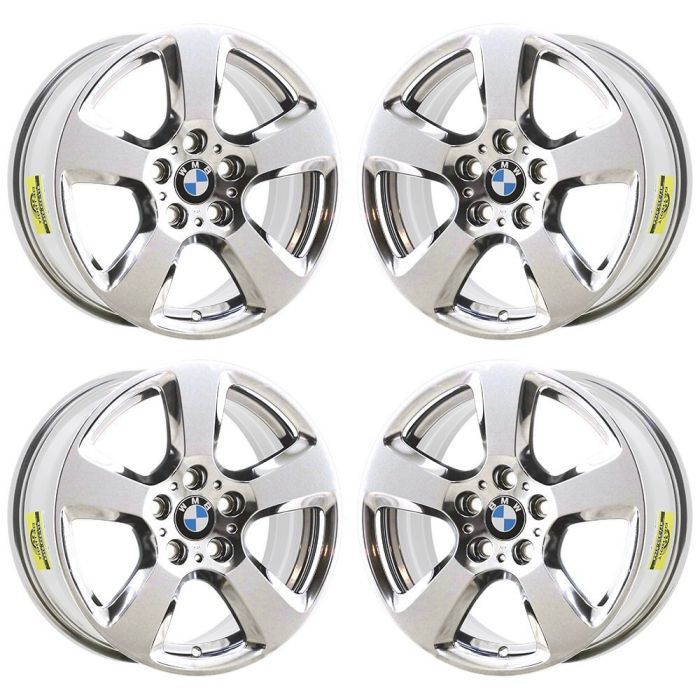 BMW 525i Wheel Rim PVD Bright Chrome 71208 Stock Factory OEM Replacement