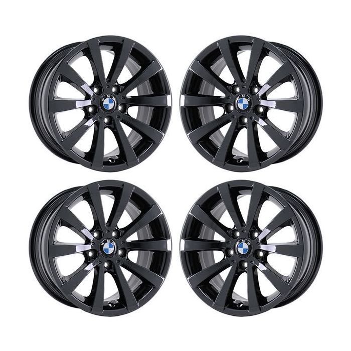 BMW 323i Wheel Rim PVD Black Chrome 71317 Stock Factory OEM Replacement