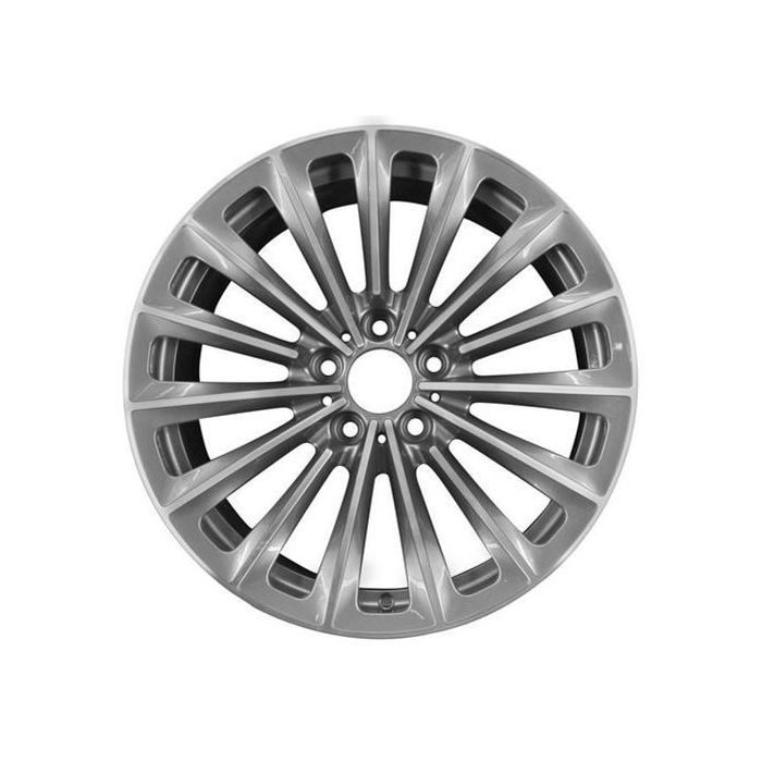 BMW 535i Wheel Rim Machined Silver 71331 (F) Stock Factory OEM Replacement