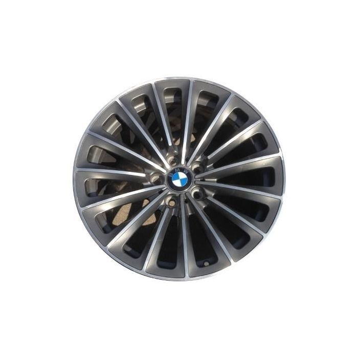 BMW 535i Wheel Rim Machined Grey 71336 (R) Stock Factory OEM Replacement