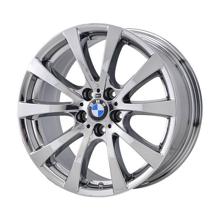 BMW X5 Wheel Rim PVD Bright Chrome 71381 (F) Stock Factory OEM Replacement