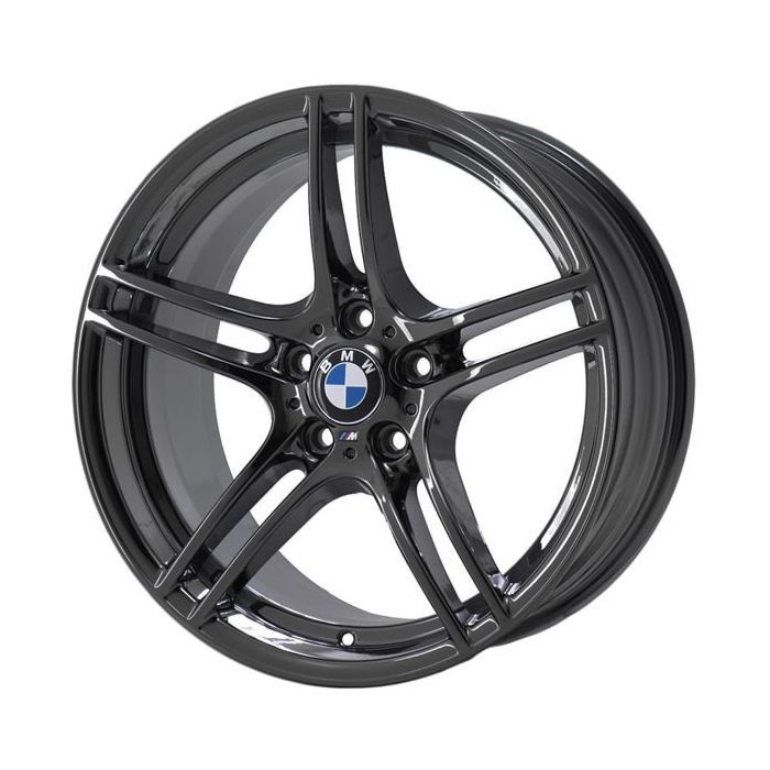 BMW 323i Wheel Rim PVD Black Chrome 71390 (F) Stock Factory OEM Replacement