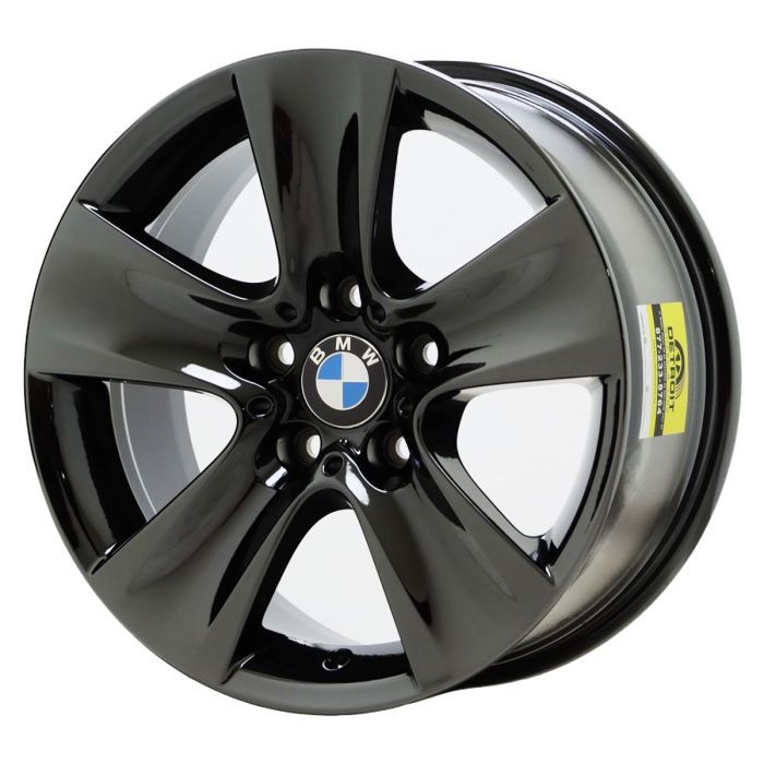 BMW 528i Wheel Rim PVD Black Chrome 71402 Stock Factory OEM Replacement