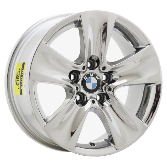 BMW 528i Wheel Rim PVD Bright Chrome 71402 Stock Factory OEM Replacement