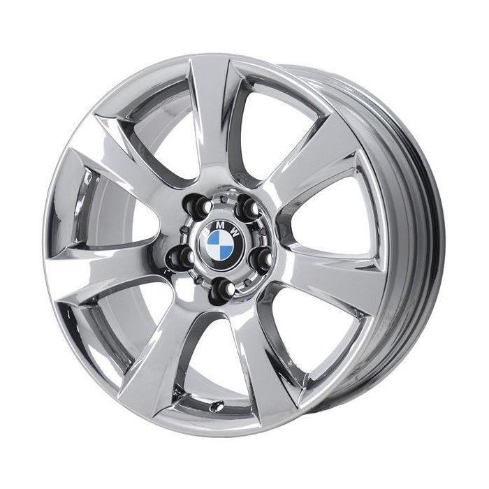BMW 528i Wheel Rim PVD Bright Chrome 71405 Stock Factory OEM Replacement