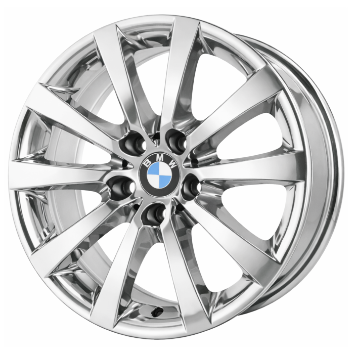 BMW 528i Wheel Rim PVD Bright Chrome 71408 Stock Factory OEM Replacement