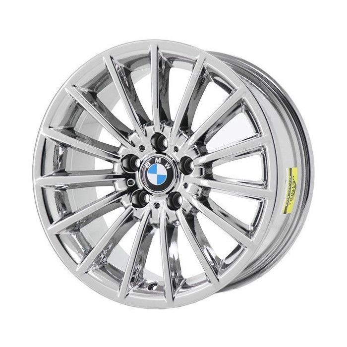 BMW 528i Wheel Rim PVD Bright Chrome 71409 Stock Factory OEM Replacement