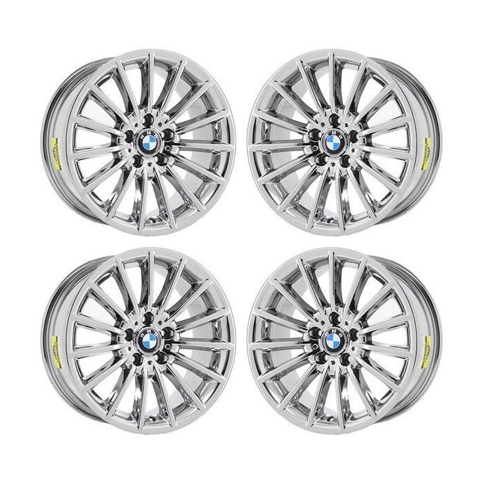 BMW 528i Wheel Rim PVD Bright Chrome 71409 Stock Factory OEM Replacement