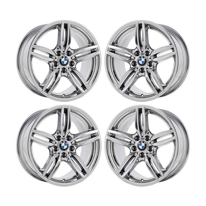 BMW M6 Wheel Rim PVD Bright Chrome 71414 (F) Stock Factory OEM Replacement