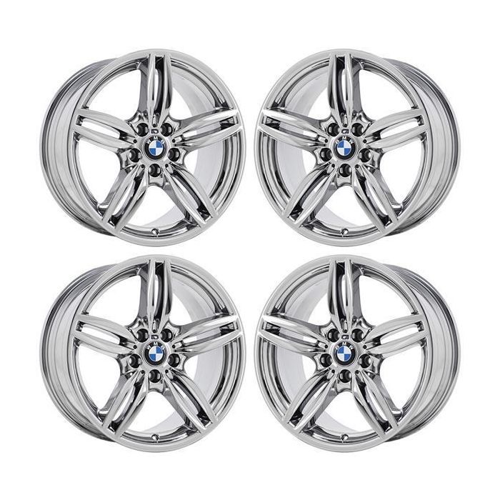 BMW M6 Wheel Rim PVD Bright Chrome 71414 (F) Stock Factory OEM Replacement