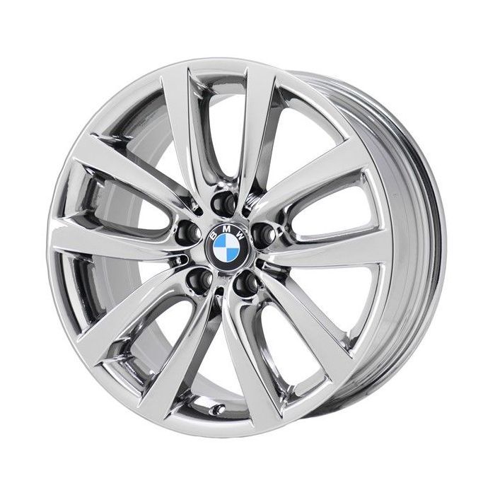 BMW 528i Wheel Rim PVD Bright Chrome 71416 Stock Factory OEM Replacement