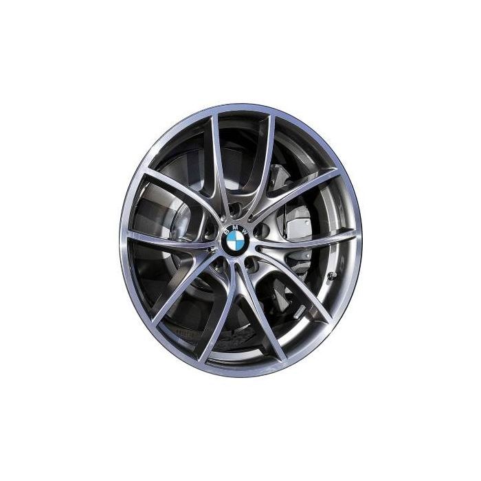 BMW 528i Wheel Rim Machined Grey 71428 (R) Stock Factory OEM Replacement
