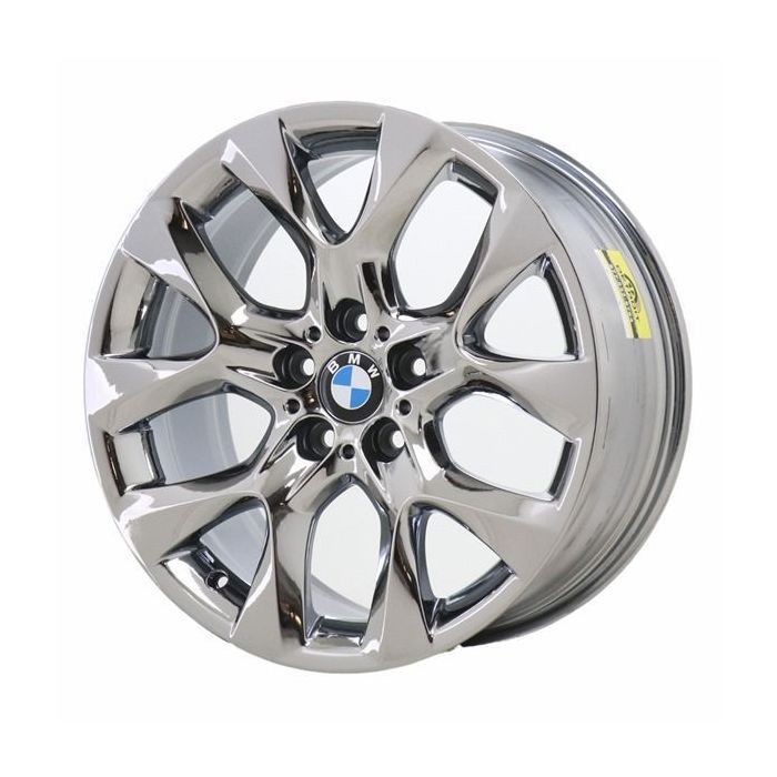 BMW X5 Wheel Rim PVD Bright Chrome 71440 Stock Factory OEM Replacement