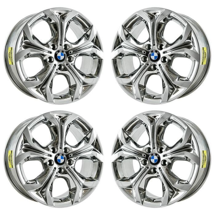BMW X5 Wheel Rim PVD Bright Chrome 71441 Stock Factory OEM Replacement
