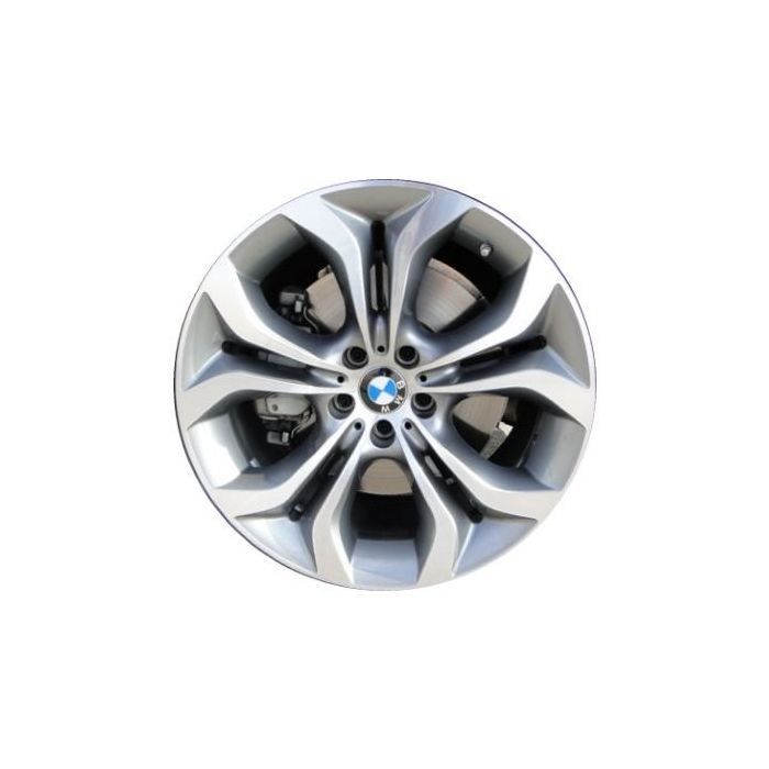 BMW X5 Wheel Rim Machined Grey 71447 (F) Stock Factory OEM Replacement