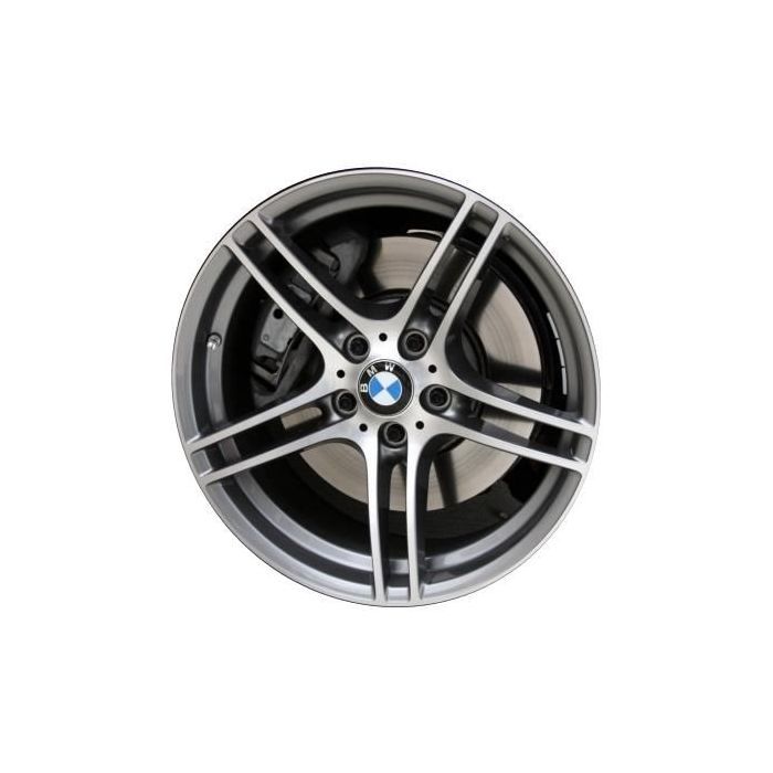 BMW 323i Wheel Rim Machined Grey 71458 (F) Stock Factory OEM Replacement