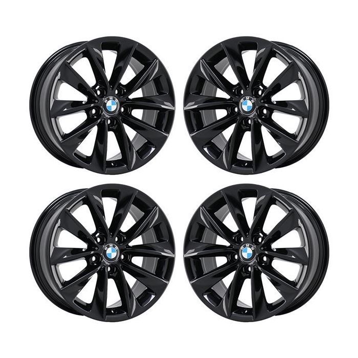 BMW X3 Exchange Wheels Set of 4-Exchange Rims Set of 4 Gloss Black 71476