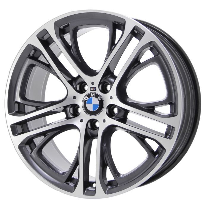 BMW X3 Wheel Rim Machined Grey 71484 (F) Stock Factory OEM Replacement