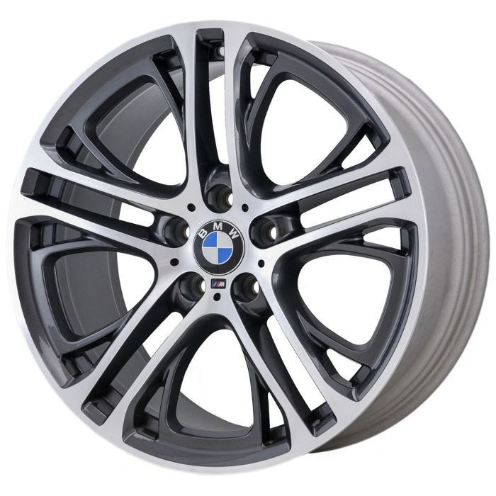 BMW X3 Wheel Rim Machined Grey 71487 (R) Stock Factory OEM Replacement