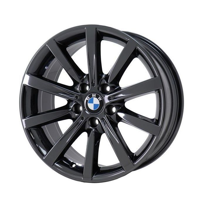 BMW 528i Wheel Rim PVD Black Chrome 71512 Stock Factory OEM Replacement