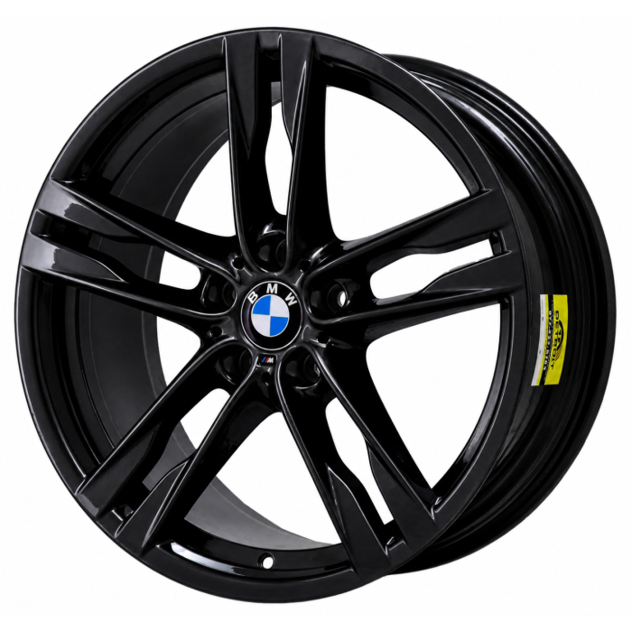 BMW 640i Wheel Rim Gloss Black 71521 (F) Stock Factory OEM Replacement