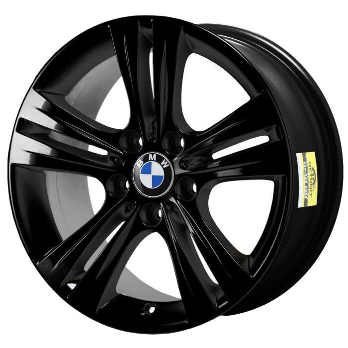 BMW 320i Wheel Rim Gloss Black 71534 Stock Factory OEM Replacement
