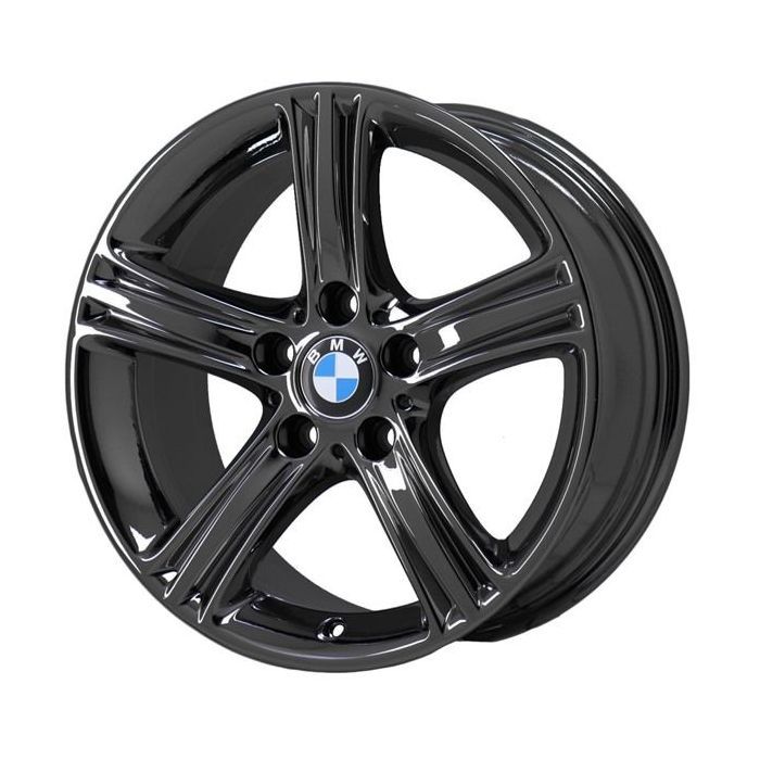 BMW 320i Wheel Rim PVD Black Chrome 71535 Stock Factory OEM Replacement