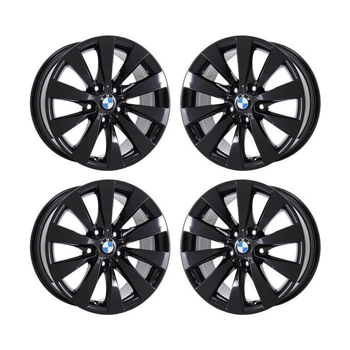 BMW 320i Exchange Wheels Set of 4-Exchange Rims Set of 4 Gloss Black 71537