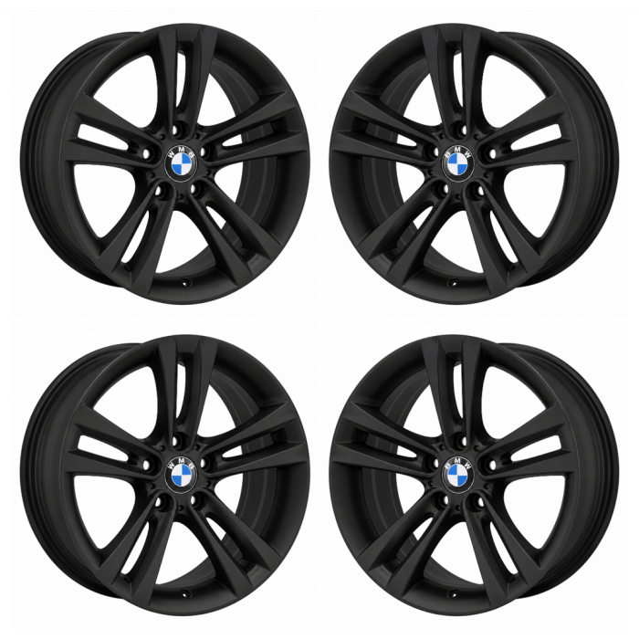 Exchange Wheels Set of 4-Exchange Rims Set of 4 Satin Black 71540