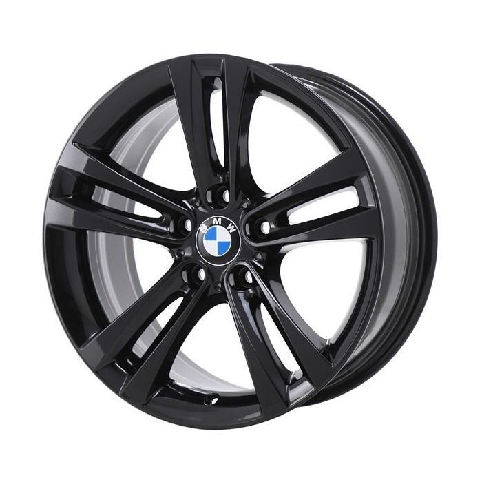 BMW 320i Wheel Rim Gloss Black 71540 Stock Factory OEM Replacement