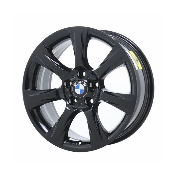 BMW 320i Wheel Rim Gloss Black 71542 Stock Factory OEM Replacement