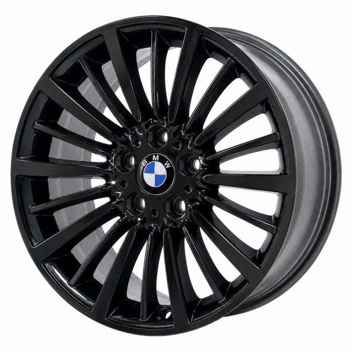 BMW 320i Wheel Rim Gloss Black 71544 Stock Factory OEM Replacement