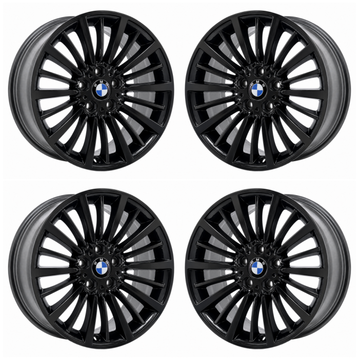 BMW 320i Outright Wheels Set of 4-Outright Rims Set of 4 Gloss Black 71544