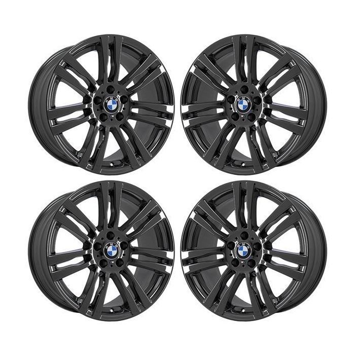 BMW X5 Wheel Rim PVD Black Chrome 71570 (F) Stock Factory OEM Replacement