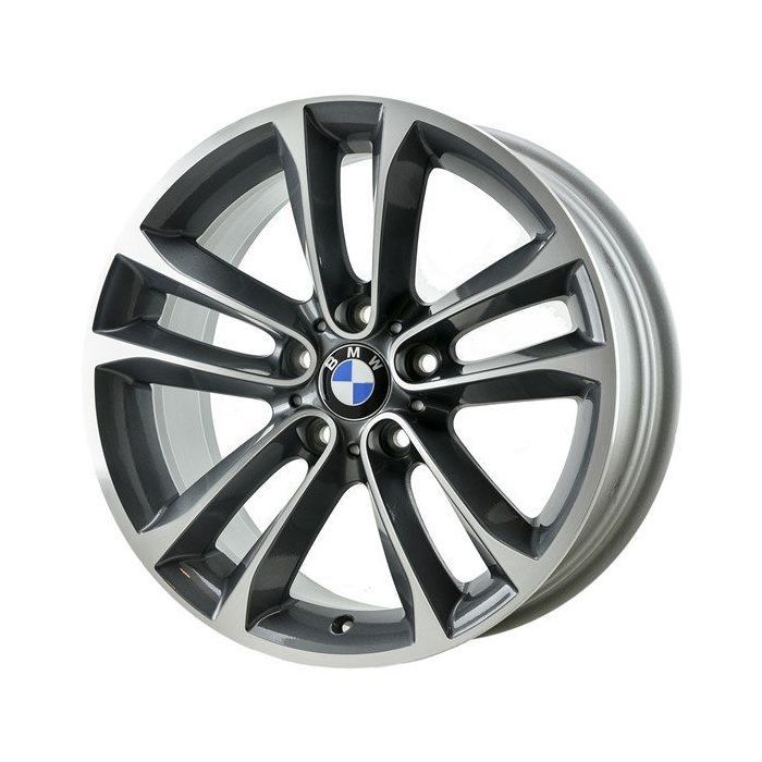 BMW X1 Wheel Rim Machined Grey 71602 Stock Factory OEM Replacement