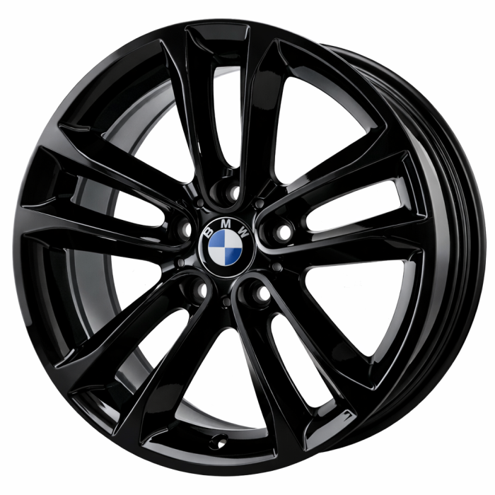 BMW X1 Wheel Rim Gloss Black 71602 Stock Factory OEM Replacement