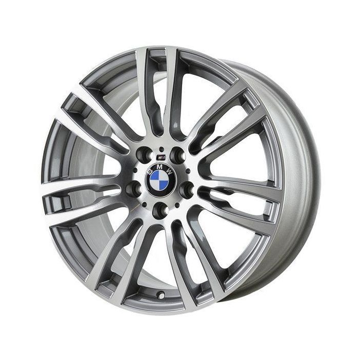 BMW 320i Wheel Rim Machined Grey 71623 Stock Factory OEM Replacement
