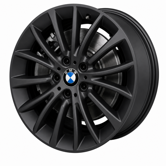 BMW 528i Wheel Rim Satin Black 71629 Stock Factory OEM Replacement
