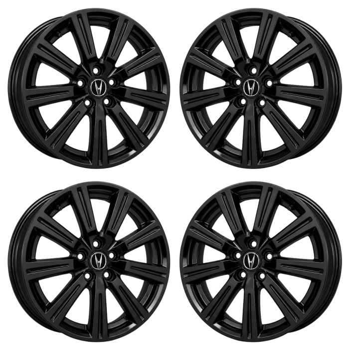 Acura TL Exchange Wheels Set of 4-Exchange Rims Set of 4 Gloss Black 71789