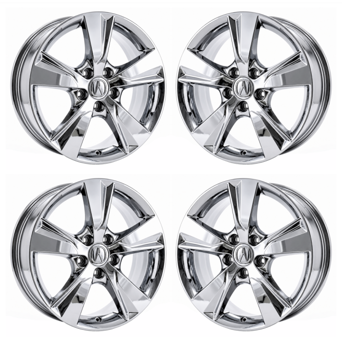 Acura Ilx Wheel Rim PVD Bright Chrome 71805 Stock Factory OEM Replacement