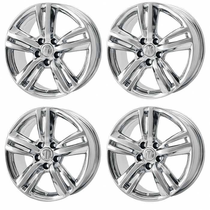 Acura RDX Wheel Rim PVD Bright Chrome 71807 Stock Factory OEM Replacement