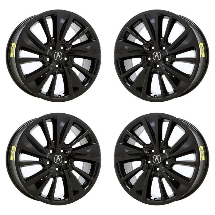 Acura MDX Exchange Wheels Set of 4-Exchange Rims Set of 4 Gloss Black 71838
