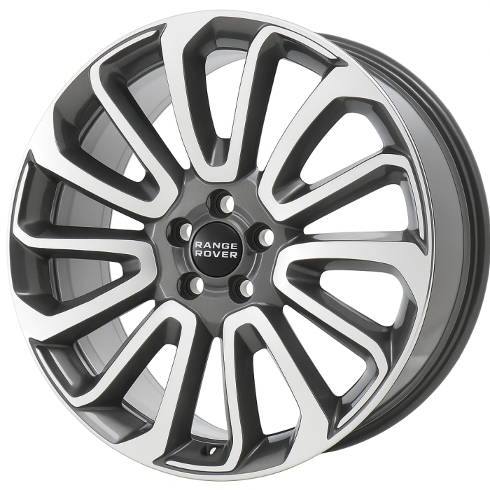 Land Rover Range Rover Wheel Rim Polished Grey 72250 Stock Factory OEM Replacement